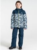 Miniatura Dare2b, Liftie giacca sci bambino Moonlight Denim / Moonlight Denim Daisy Print bianco, blu 