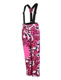 Miniatura Dare2b, Pow pantaloni da sci bambino Kids Ski Graffiti Print rosso 