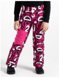 Miniatura Dare2b, Pow pantaloni da sci bambino Kids Ski Graffiti Print rosso 