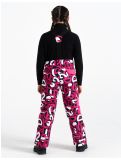 Miniatura Dare2b, Pow pantaloni da sci bambino Kids Ski Graffiti Print rosso 