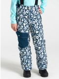 Miniatura Dare2b, Pow pantaloni da sci bambino Moonlight Denim Daisy Print blu 