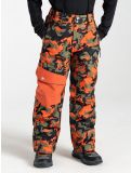 Miniatura Dare2b, Pow pantaloni da sci bambino Orange Rust Camo Print arancio 