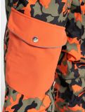 Miniatura Dare2b, Pow pantaloni da sci bambino Orange Rust Camo Print arancio 