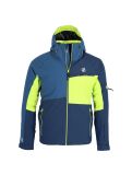 Miniatura Dare2b, Supercell Jkt giacca sci uomo navy / lime punch blu/verde