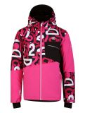 Miniatura Dare2b, Traverse giacca sci bambino Kids Ski Graffiti Print / Black rosa 