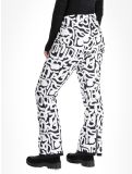 Miniatura Dare2b, Upshill pantaloni da sci softshell donna Black and White Graffiti Print bianco, nero 