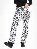 Miniatura Dare2b, Upshill pantaloni da sci softshell donna Black and White Graffiti Print bianco, nero 