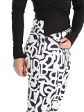 Miniatura Dare2b, Upshill pantaloni da sci softshell donna Black and White Graffiti Print bianco, nero 