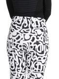 Miniatura Dare2b, Upshill pantaloni da sci softshell donna Black and White Graffiti Print bianco, nero 