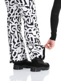 Miniatura Dare2b, Upshill pantaloni da sci softshell donna Black and White Graffiti Print bianco, nero 