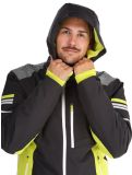 Miniatura Deluni, Challenger 4 giacca sci uomo Black / Yellow Lime giallo, nero 