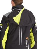 Miniatura Deluni, Challenger 4 giacca sci uomo Black / Yellow Lime giallo, nero 