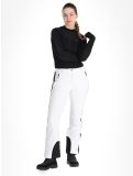 Miniatura Deluni, Neva pantaloni da sci softshell donna Optic White bianco 