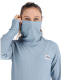 Miniatura Eivy, Icecold Gaiter Rib maglia termica donna Faded Fog blu 