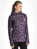 Miniatura Eivy, Icecold Hood maglia termica donna Purple Cheetah nero, viola 