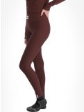 Miniatura Eivy, Icecold Rib Tights pantaloni termici donna Wine borgogna 