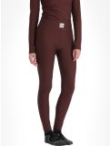 Miniatura Eivy, Icecold Rib Tights pantaloni termici donna Wine borgogna 