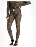 Miniatura Eivy, Icecold Tights pantaloni termici donna Leopard marrone 