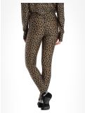 Miniatura Eivy, Icecold Tights pantaloni termici donna Leopard marrone 