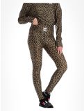 Miniatura Eivy, Icecold Tights pantaloni termici donna Leopard marrone 