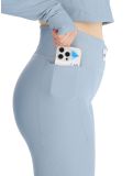 Miniatura Eivy, Pocket Rib pantaloni termici donna Faded Fog blu 