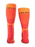 Miniatura Falke, SK2 Intermediate calzini da sci bambino Flash Orange arancio, rosso 