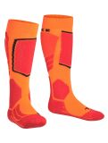 Miniatura Falke, SK2 Intermediate calzini da sci bambino Flash Orange arancio, rosso 