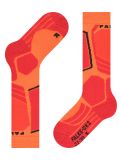 Miniatura Falke, SK2 Intermediate calzini da sci bambino Flash Orange arancio, rosso 