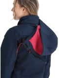 Miniatura Geographical Norway, Reine softshell donna Navy / Pink blu, rosa 