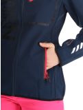 Miniatura Geographical Norway, Reine softshell donna Navy / Pink blu, rosa 