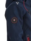 Miniatura Geographical Norway, Reine softshell donna Navy / Pink blu, rosa 