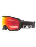 Miniatura Giro, Ringo mascherina da sci unisex Black Wordmark - VIVID EMBER nero 