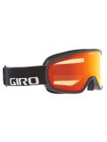 Miniatura Giro, Roam mascherina da sci unisex Black Wordmark - Amber Scarlet nero 