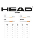 Miniatura Head, Kore 87 + Attack 11 GW (2023/24) sci unisex 