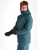 Miniatura Helly Hansen, Alpha 3L Long Shell guscio uomo Dark Creek verde 