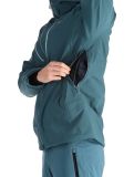 Miniatura Helly Hansen, Alpha 3L Long Shell guscio uomo Dark Creek verde 