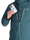 Miniatura Helly Hansen, Alpha 3L Long Shell guscio uomo Dark Creek verde 