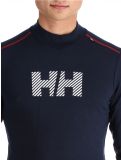 Miniatura Helly Hansen, Lifa Merino Midw Logo maglia termica uomo Navy blu 