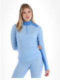 Miniatura Helly Hansen, W Lifa Merino Midweight 1/2 Zip maglione donna Bright Blue blu 