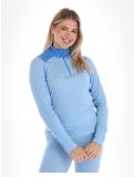 Miniatura Helly Hansen, W Lifa Merino Midweight 1/2 Zip maglione donna Bright Blue blu 