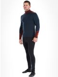 Miniatura Helly Hansen, Lifa Merino Midweight 1/2 Zip maglione uomo Midnight blu 