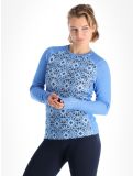 Miniatura Helly Hansen, Lifa Merino Midweight Graphic maglia termica donna Ultra Blue Star Pixel blu 