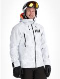 Miniatura Helly Hansen, Sogn Shell 2.0 guscio uomo Grey Fog Snow Camo AOP bianco, grigio 