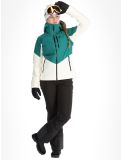 Miniatura Helly Hansen, W Alphelia giacca sci donna Emerald Snow bianco, verde 