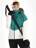 Miniatura Helly Hansen, W Alphelia giacca sci donna Emerald Snow bianco, verde 