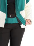 Miniatura Helly Hansen, W Alphelia giacca sci donna Emerald Snow bianco, verde 