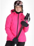 Miniatura Helly Hansen, W Alpine Insulated giacca sci donna Dragon Fruit Black nero, rosa 