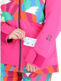 Miniatura Helly Hansen, W Powchaser 2.0 giacca sci donna JPB AOP multicolorato, rosa 