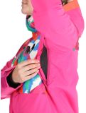 Miniatura Helly Hansen, W Powchaser 2.0 giacca sci donna JPB AOP multicolorato, rosa 