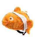 Miniatura Hoxyheads, Hoxyheads copri-casco unisex Fish arancio 